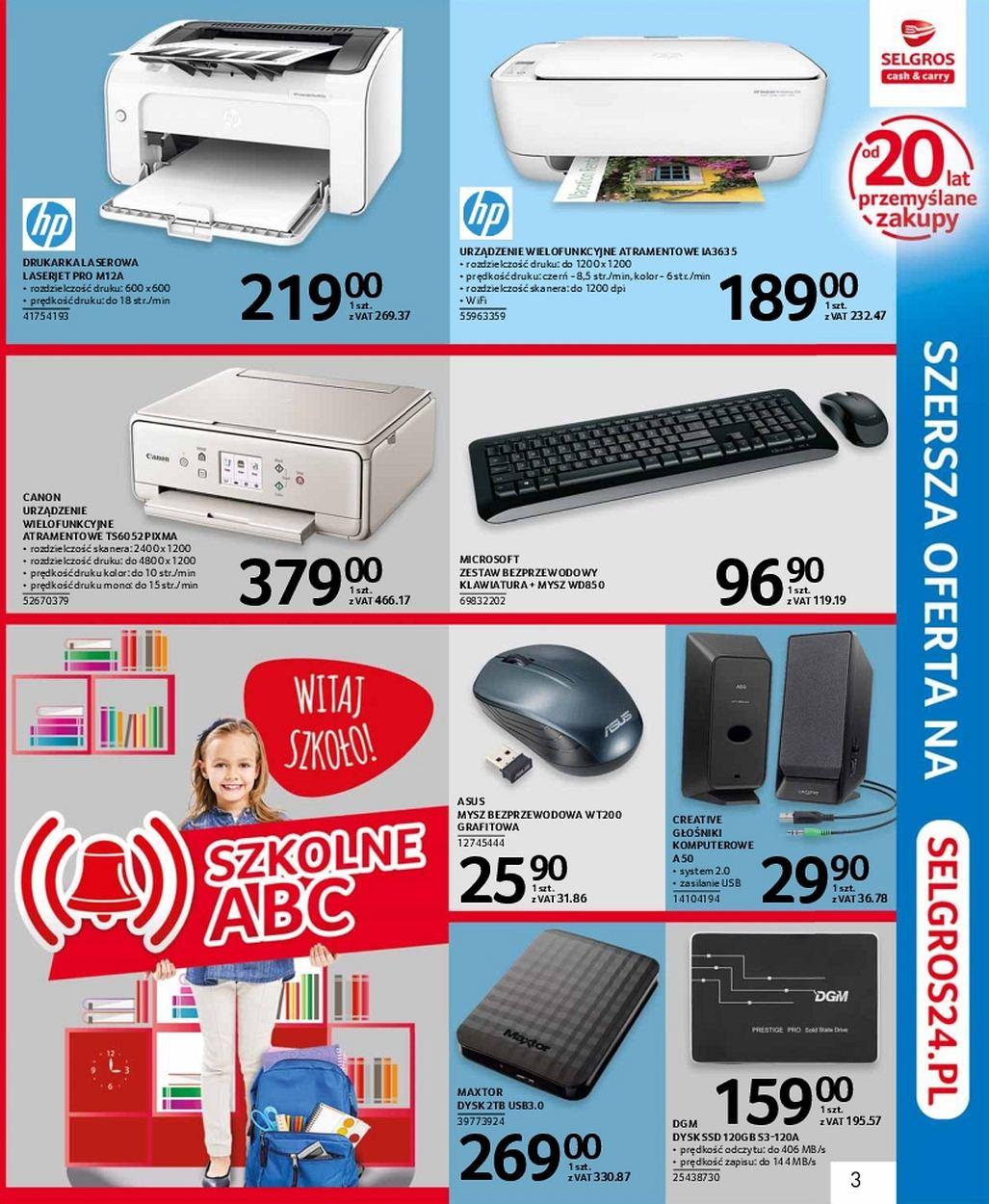 Gazetka promocyjna Selgros str. 3