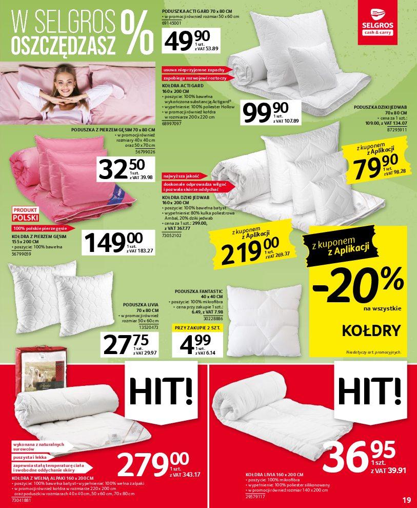 Gazetka promocyjna Selgros str. 19