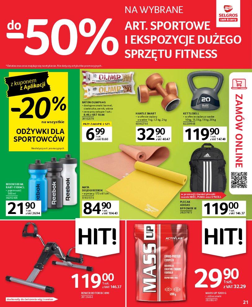 Gazetka promocyjna Selgros str. 21