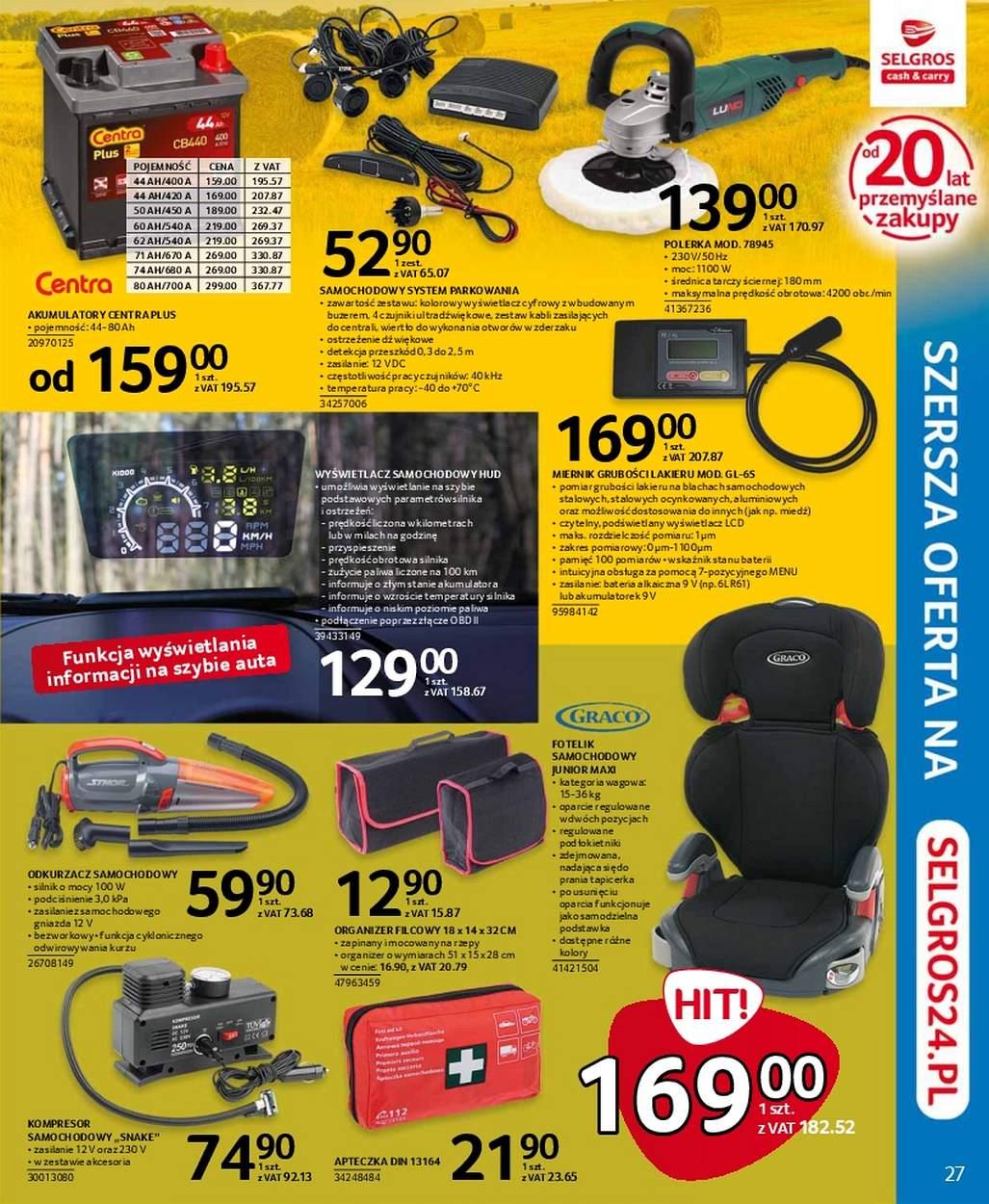 Gazetka promocyjna Selgros str. 27