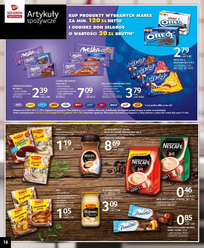 Gazetka promocyjna Selgros str. 16