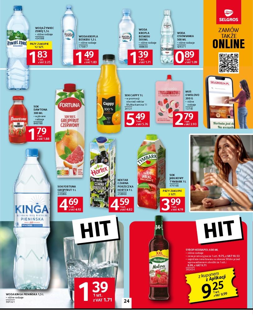 Gazetka promocyjna Selgros str. 24