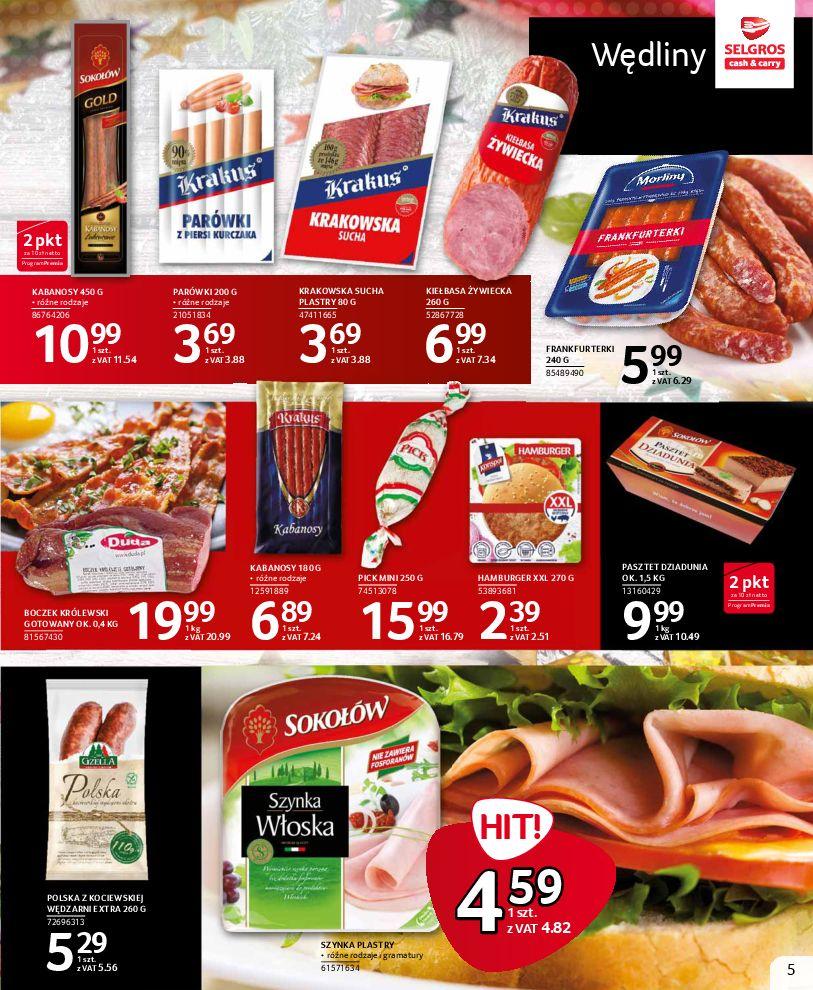 Gazetka promocyjna Selgros str. 5