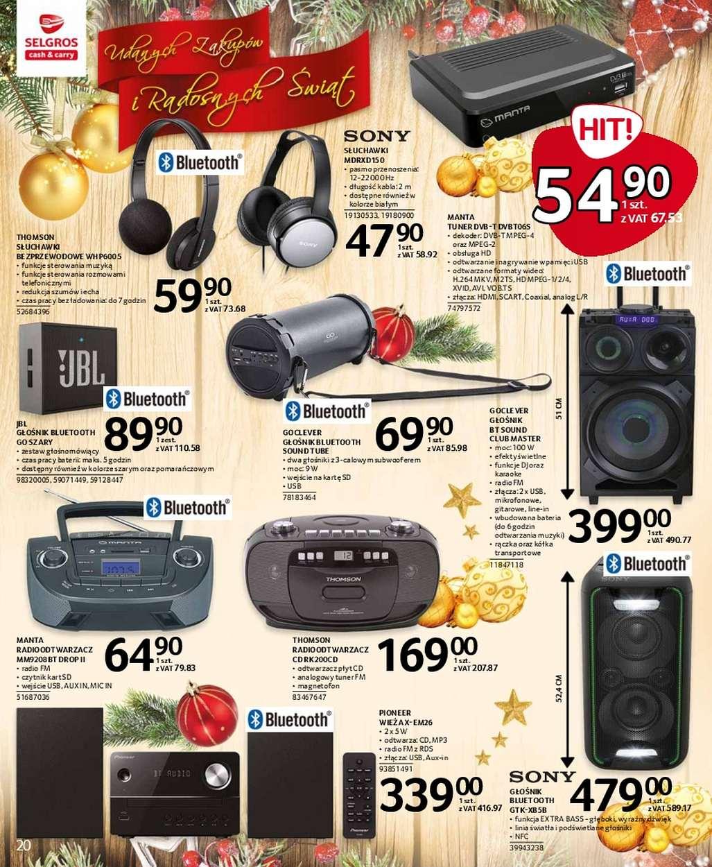 Gazetka promocyjna Selgros str. 20