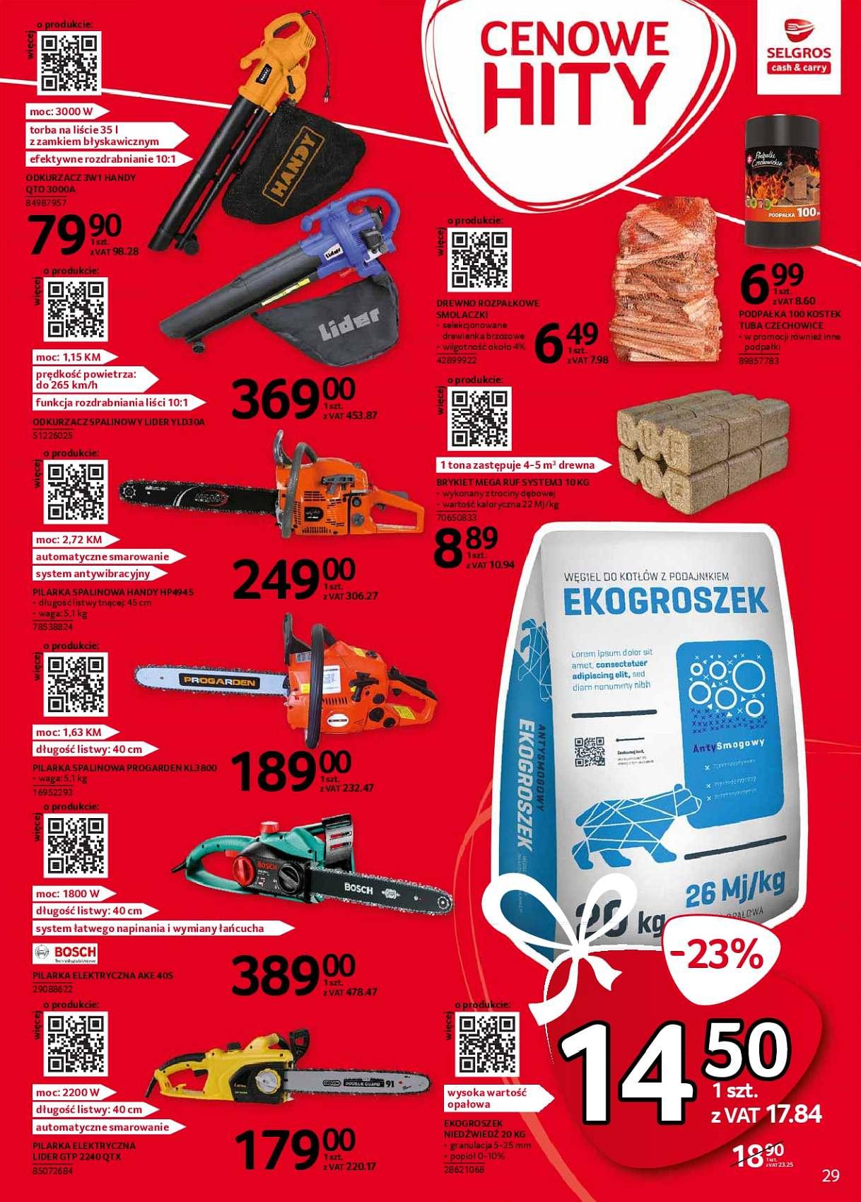 Gazetka promocyjna Selgros str. 29