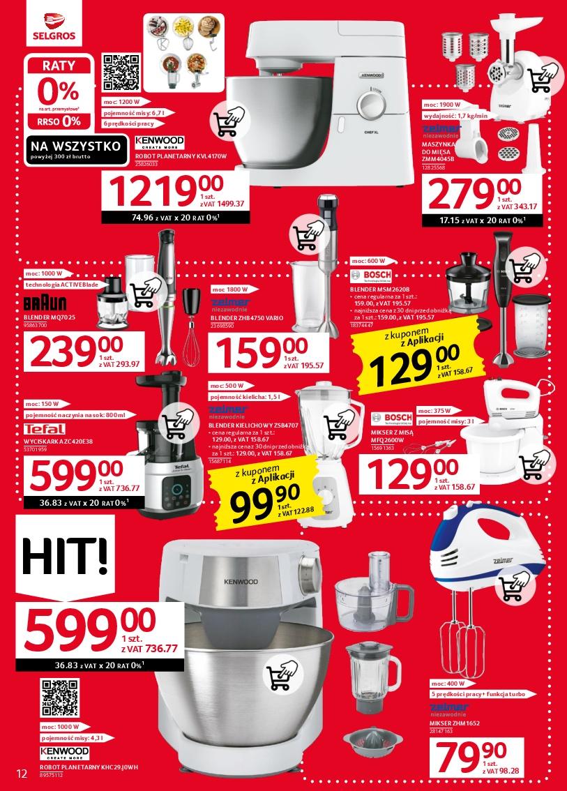 Gazetka promocyjna Selgros str. 12