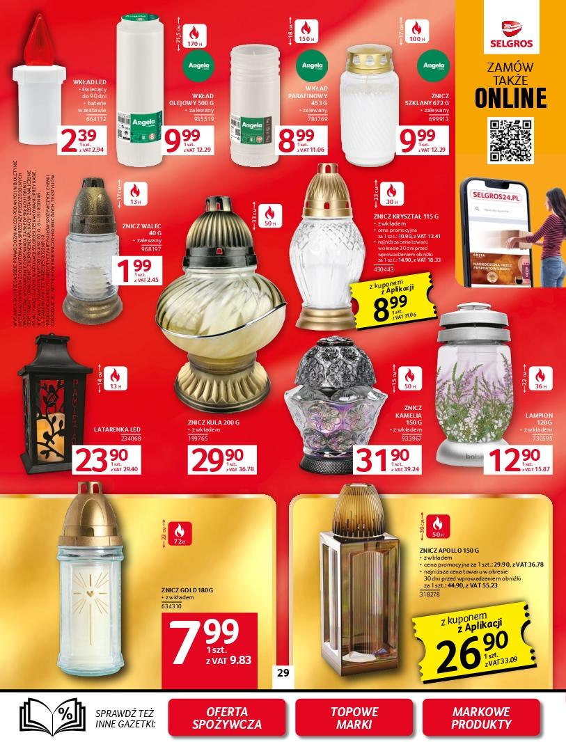 Gazetka promocyjna Selgros str. 33