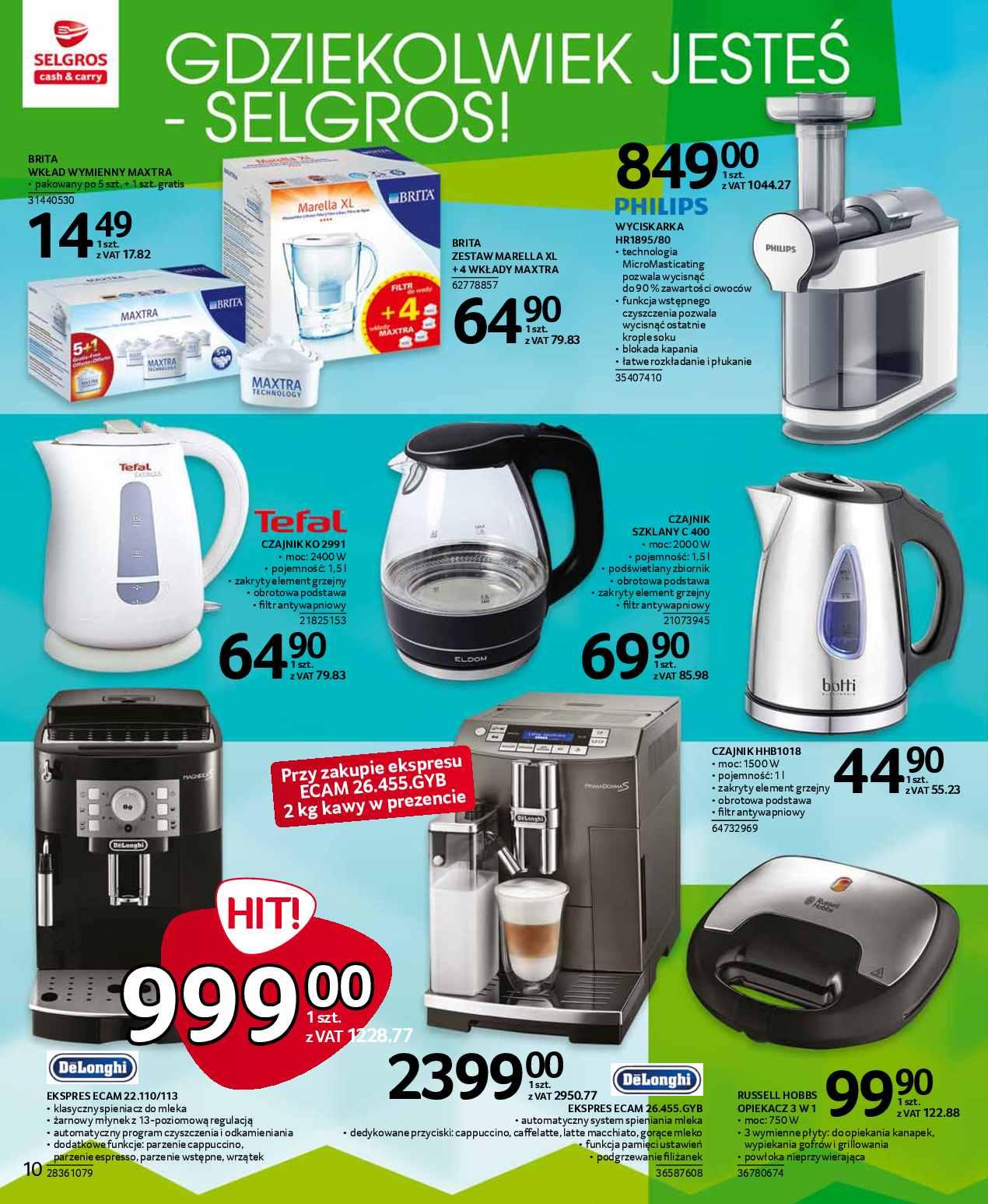 Gazetka promocyjna Selgros str. 10