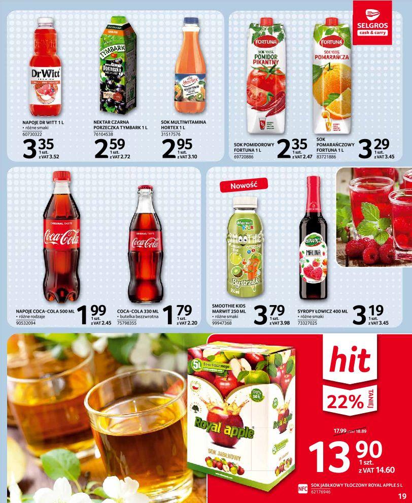 Gazetka promocyjna Selgros str. 19
