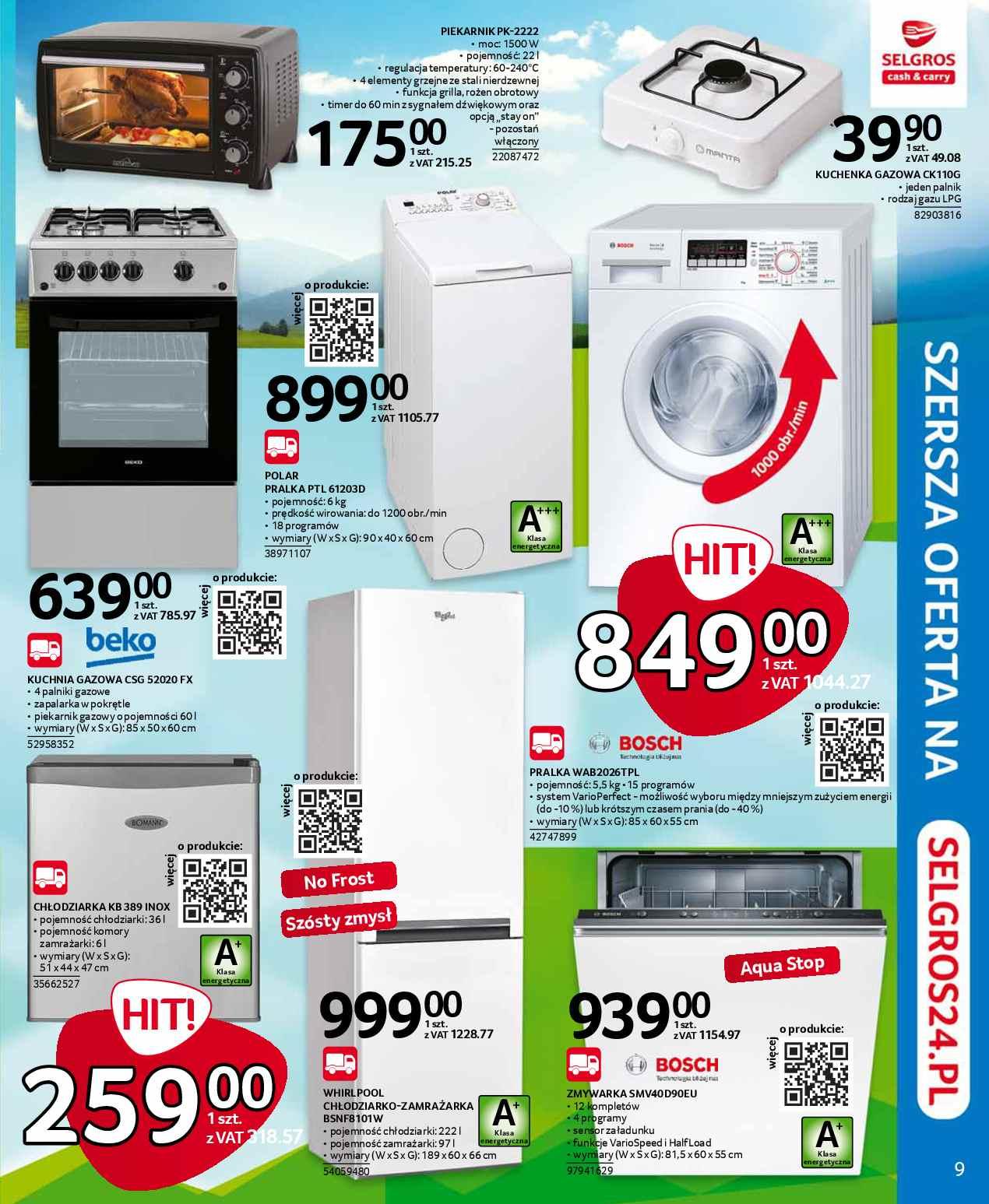 Gazetka promocyjna Selgros str. 9