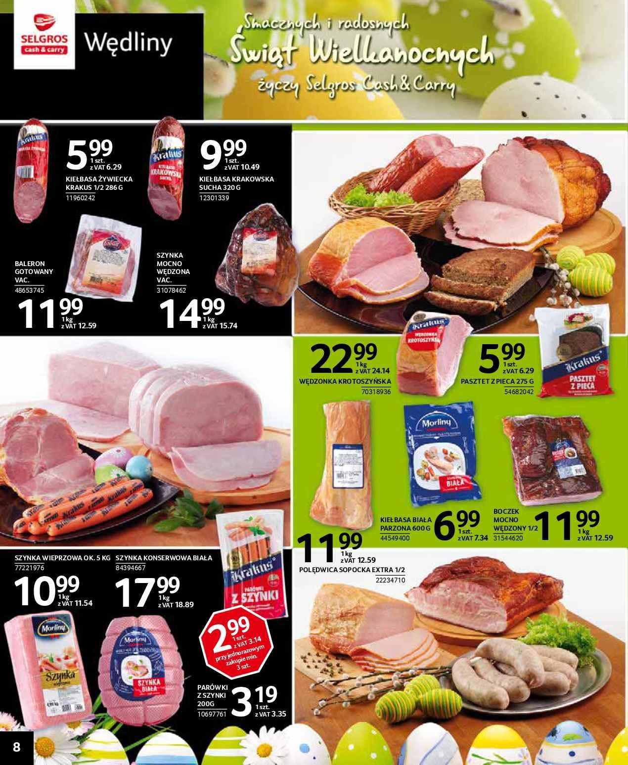 Gazetka promocyjna Selgros str. 8