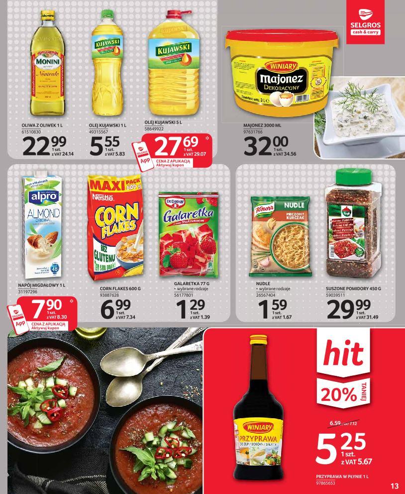 Gazetka promocyjna Selgros str. 13