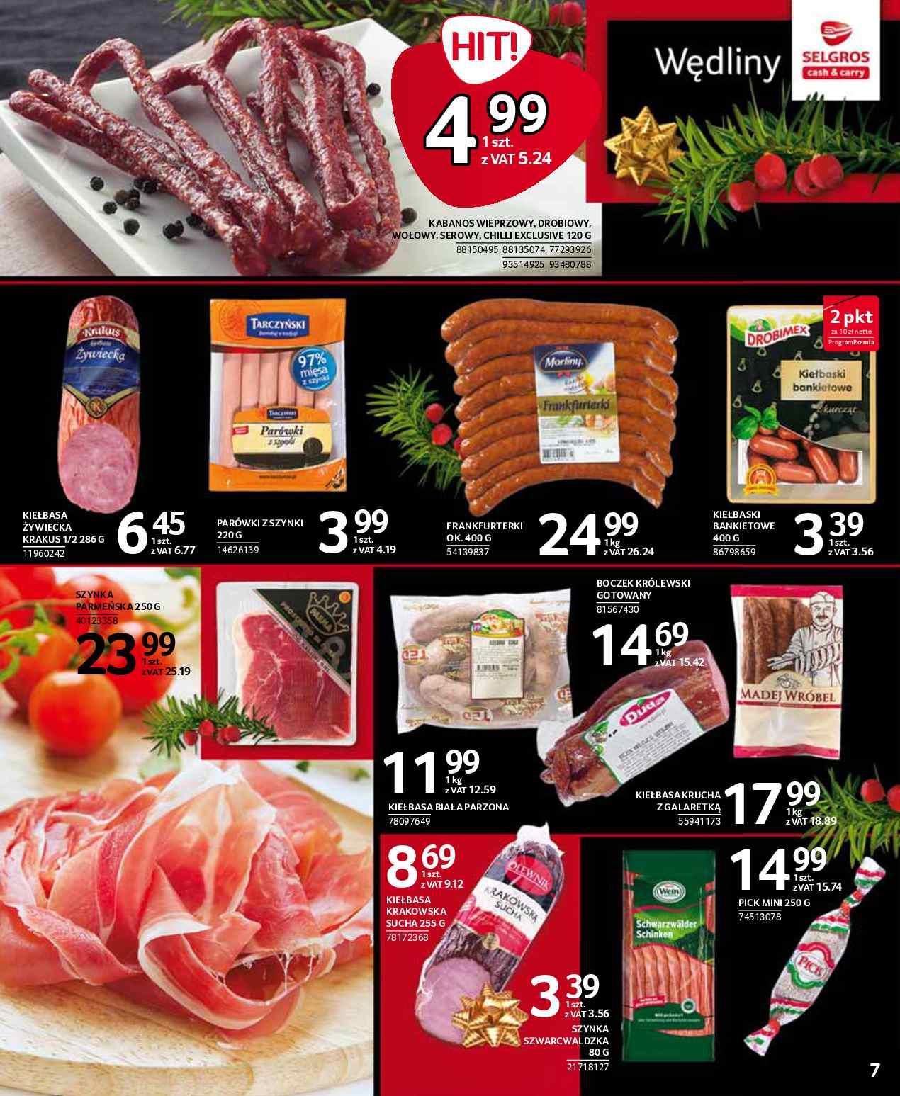 Gazetka promocyjna Selgros str. 7