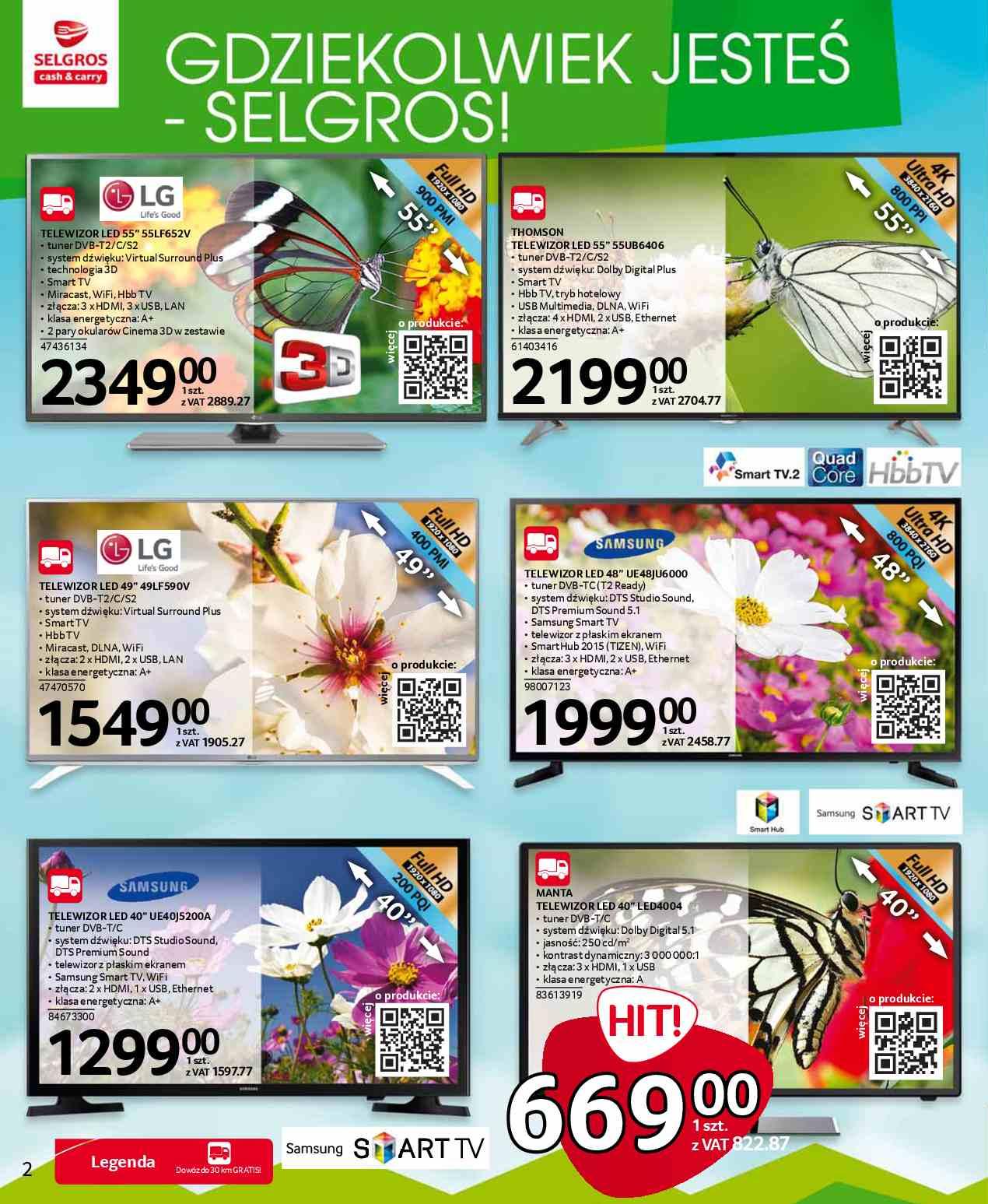 Gazetka promocyjna Selgros str. 2