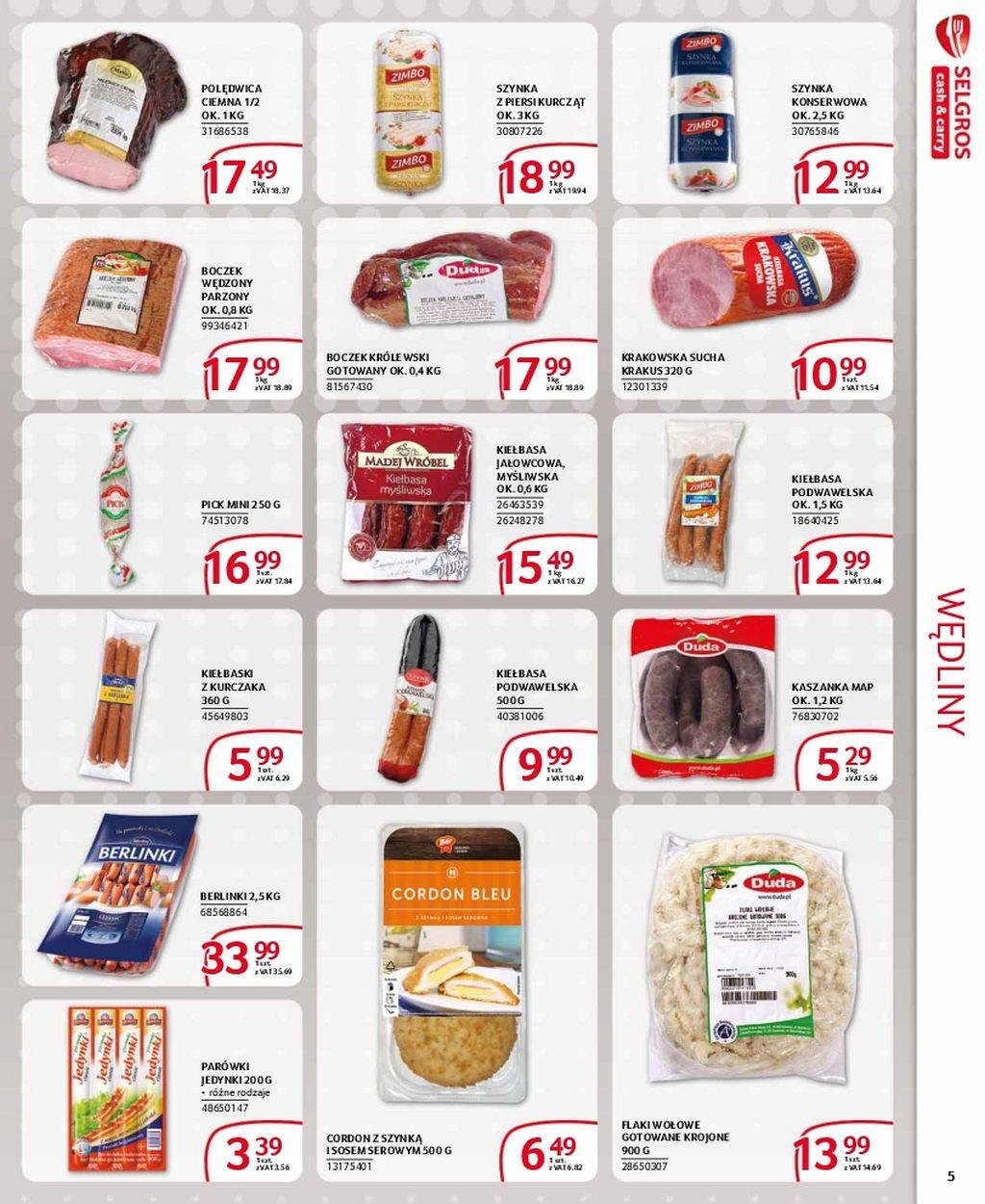 Gazetka promocyjna Selgros str. 5