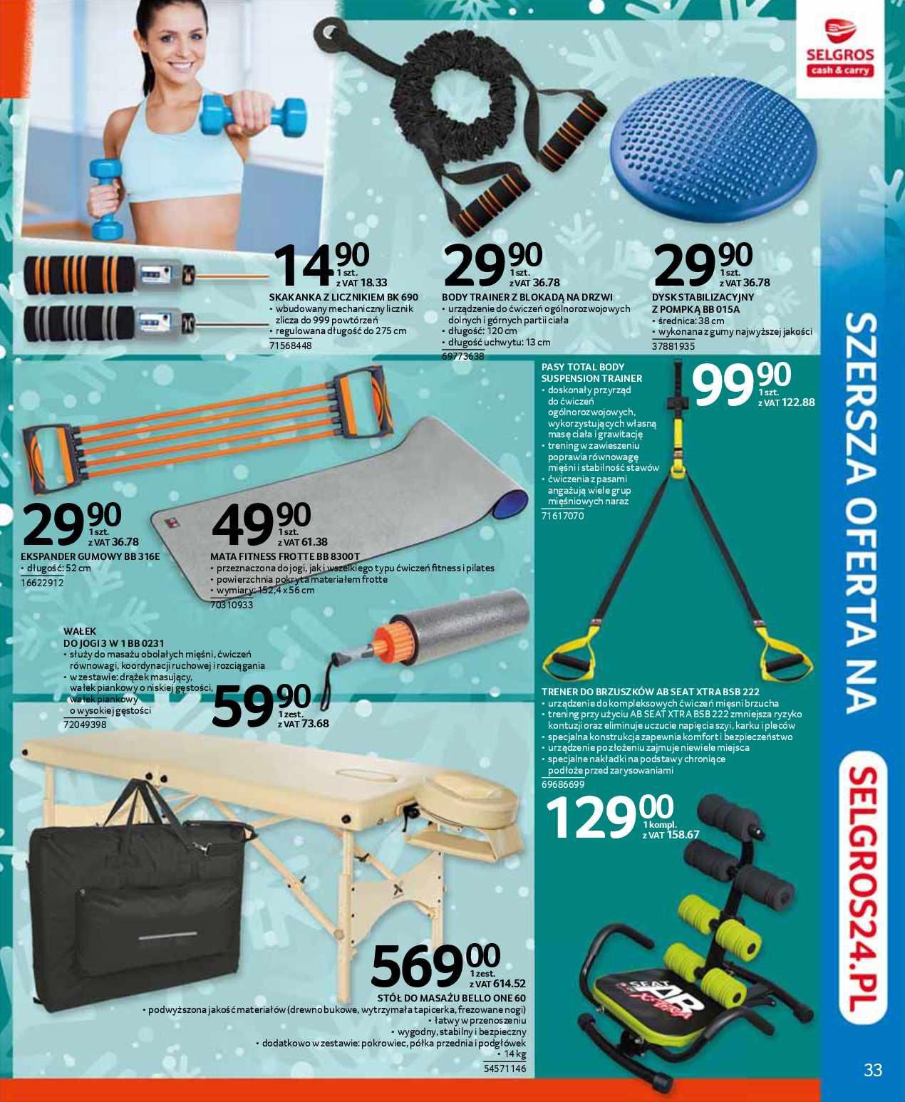 Gazetka promocyjna Selgros str. 33