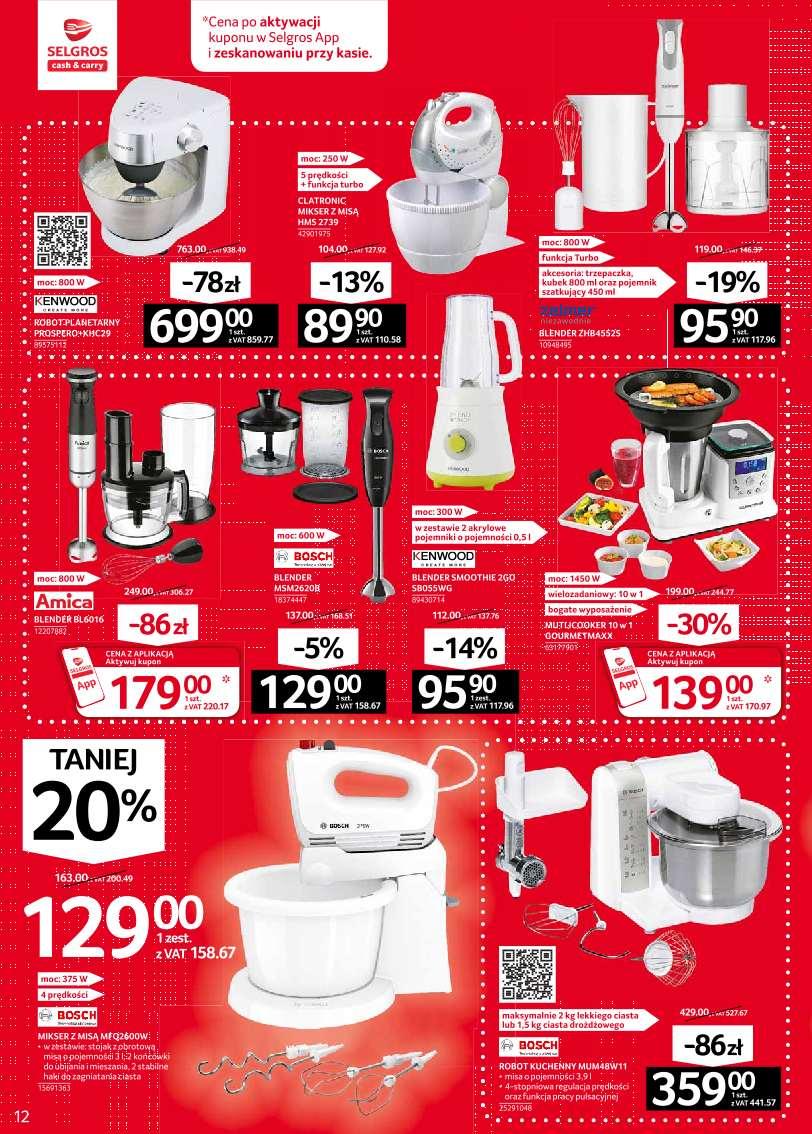 Gazetka promocyjna Selgros str. 12