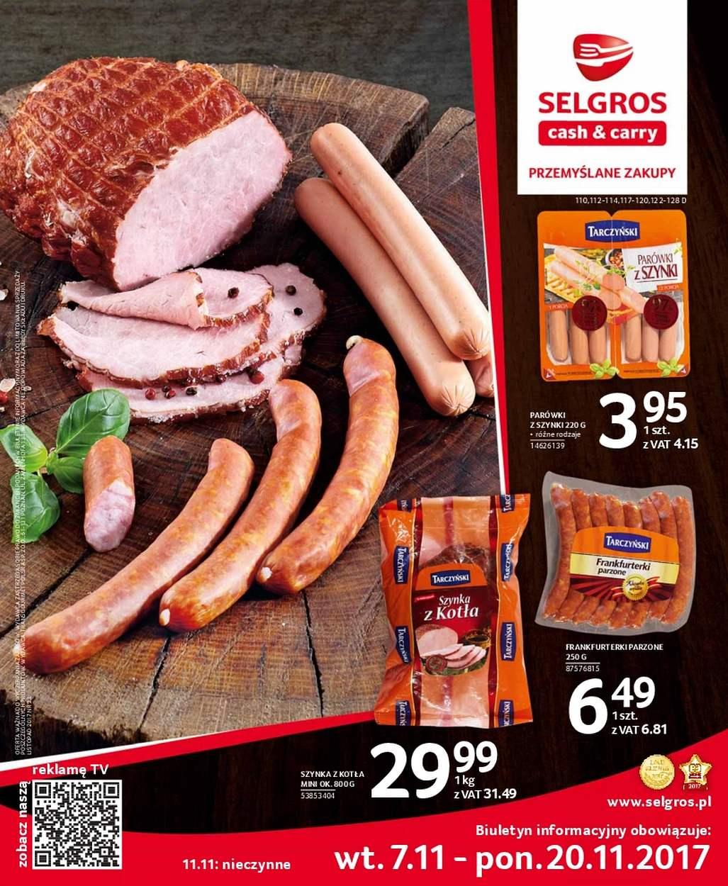 Gazetka promocyjna Selgros str. 1