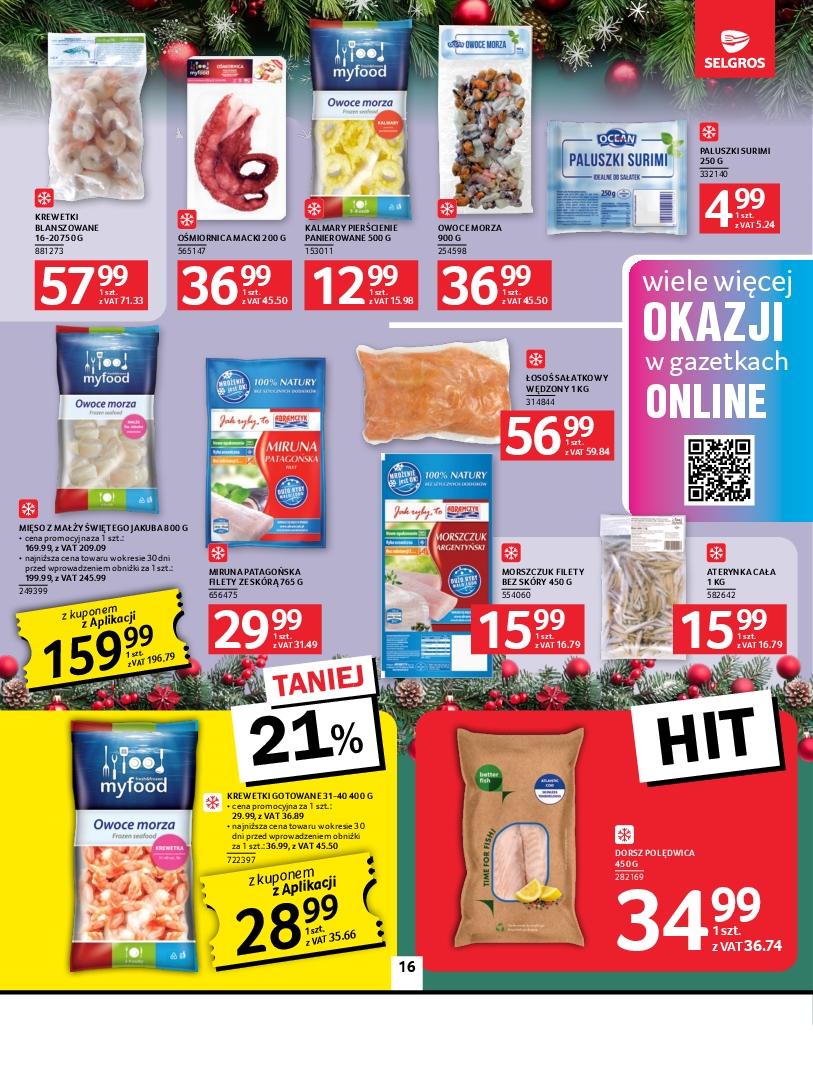 Gazetka promocyjna Selgros str. 16