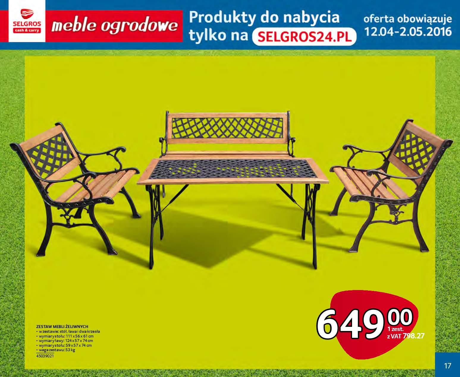 Gazetka promocyjna Selgros str. 17