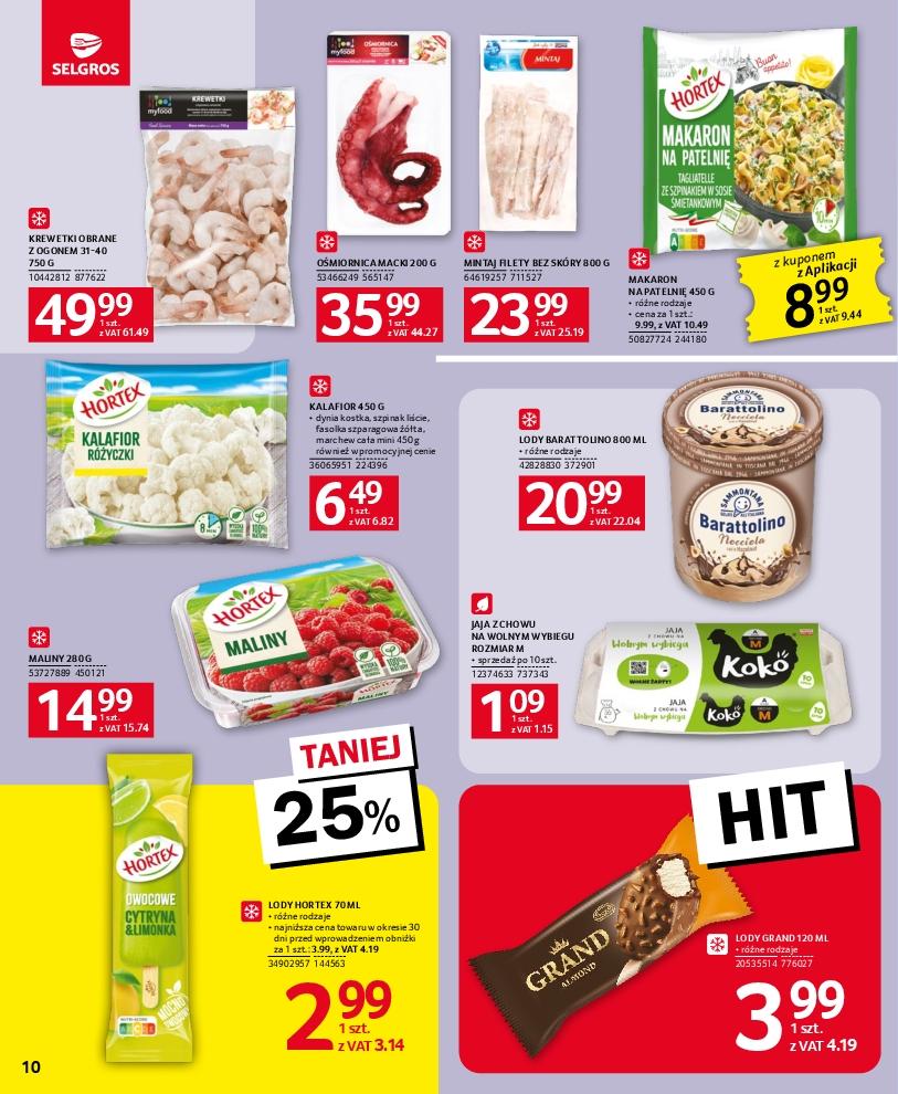 Gazetka promocyjna Selgros str. 10