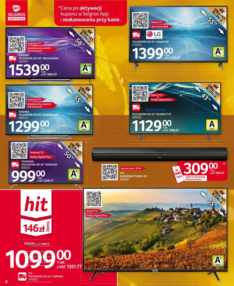 Gazetka promocyjna Selgros str. 4