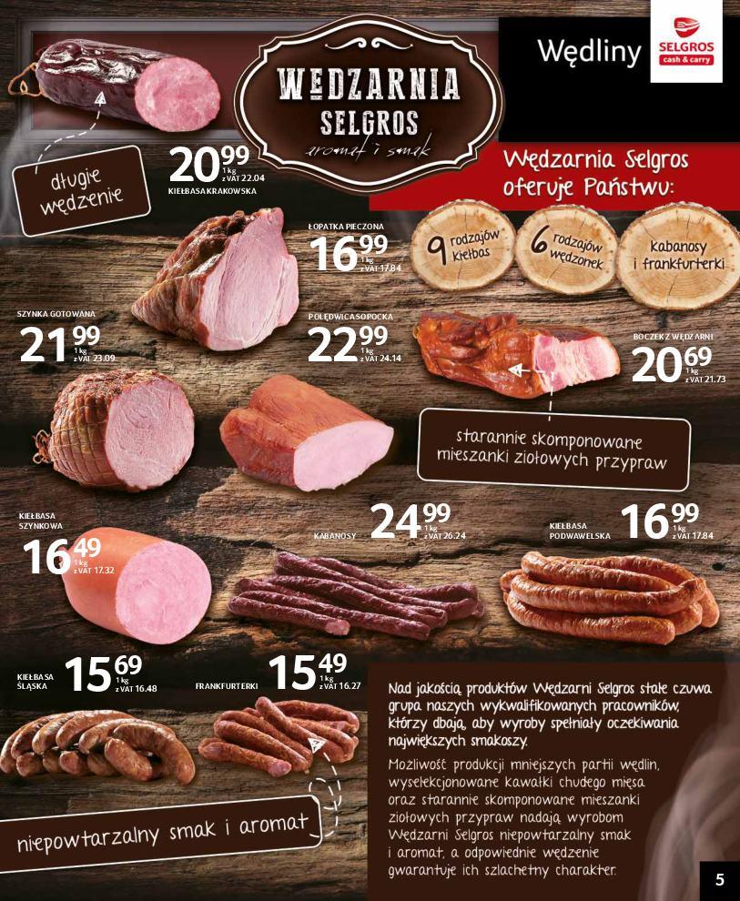 Gazetka promocyjna Selgros str. 5