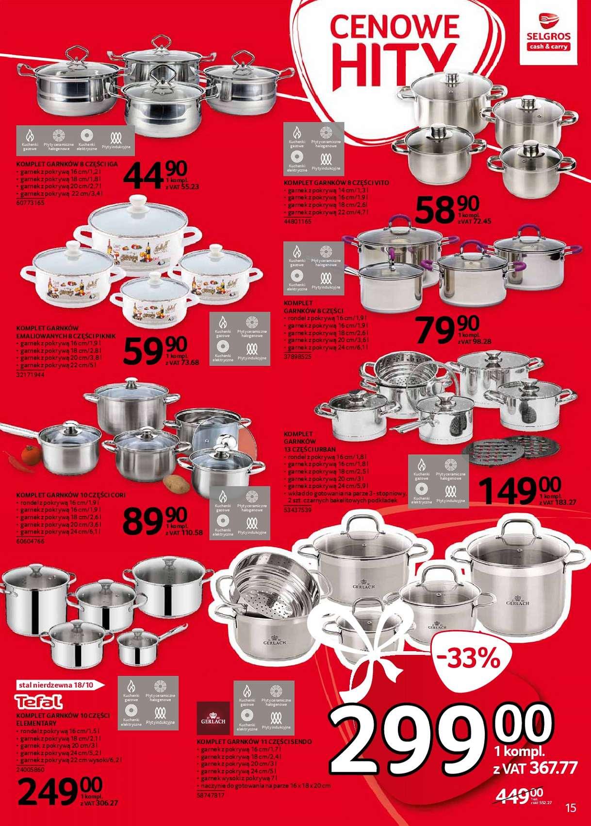 Gazetka promocyjna Selgros str. 15