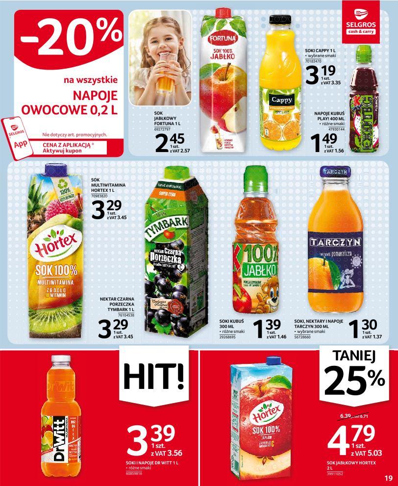 Gazetka promocyjna Selgros str. 19