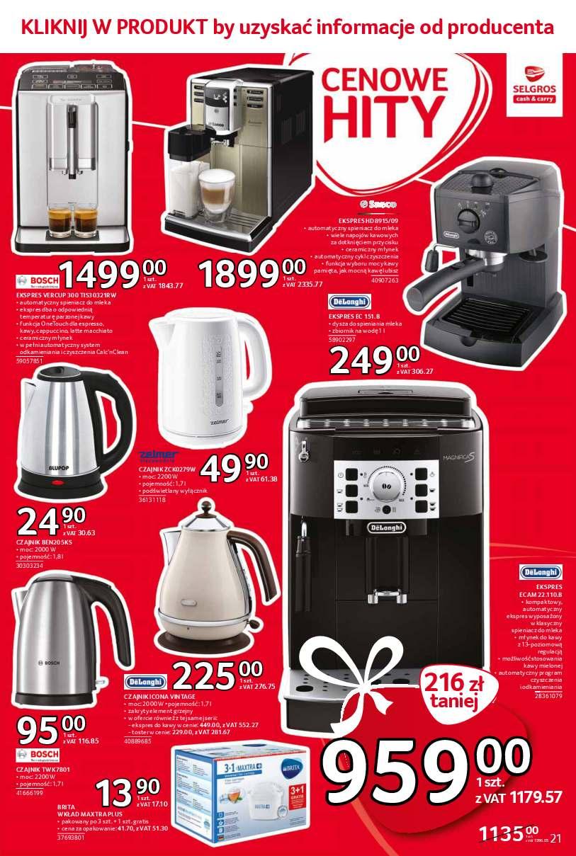 Gazetka promocyjna Selgros str. 21