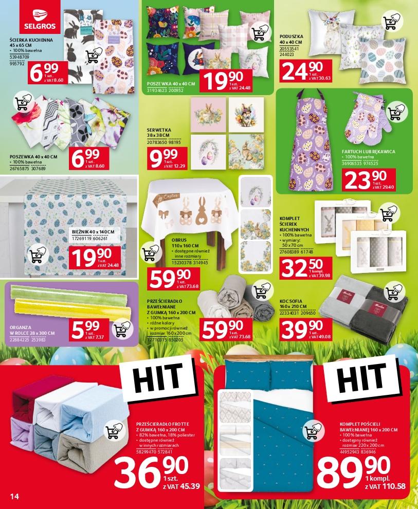 Gazetka promocyjna Selgros str. 14