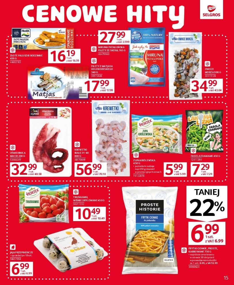 Gazetka promocyjna Selgros str. 15