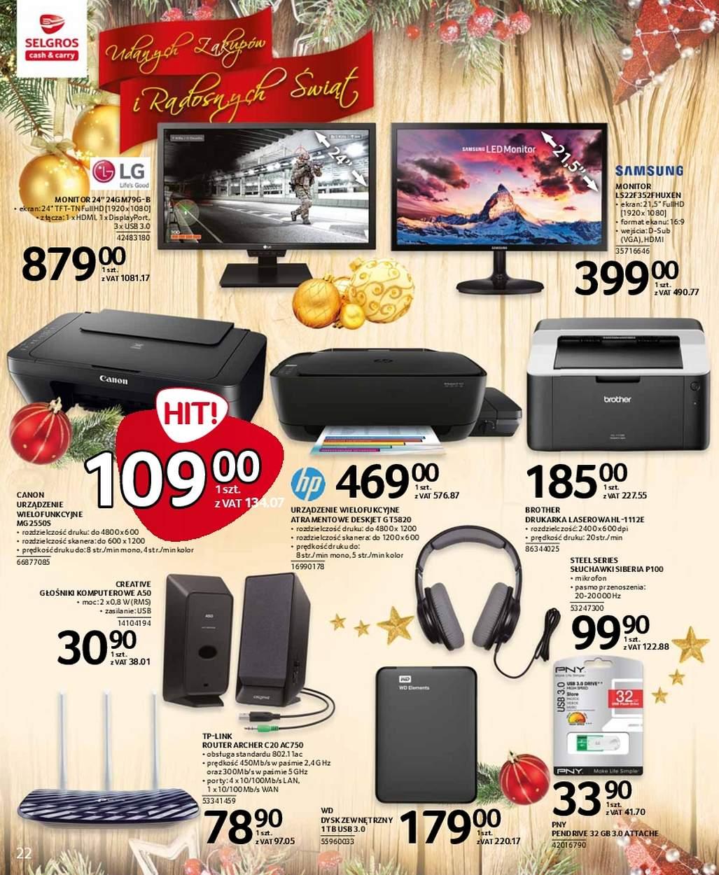 Gazetka promocyjna Selgros str. 22