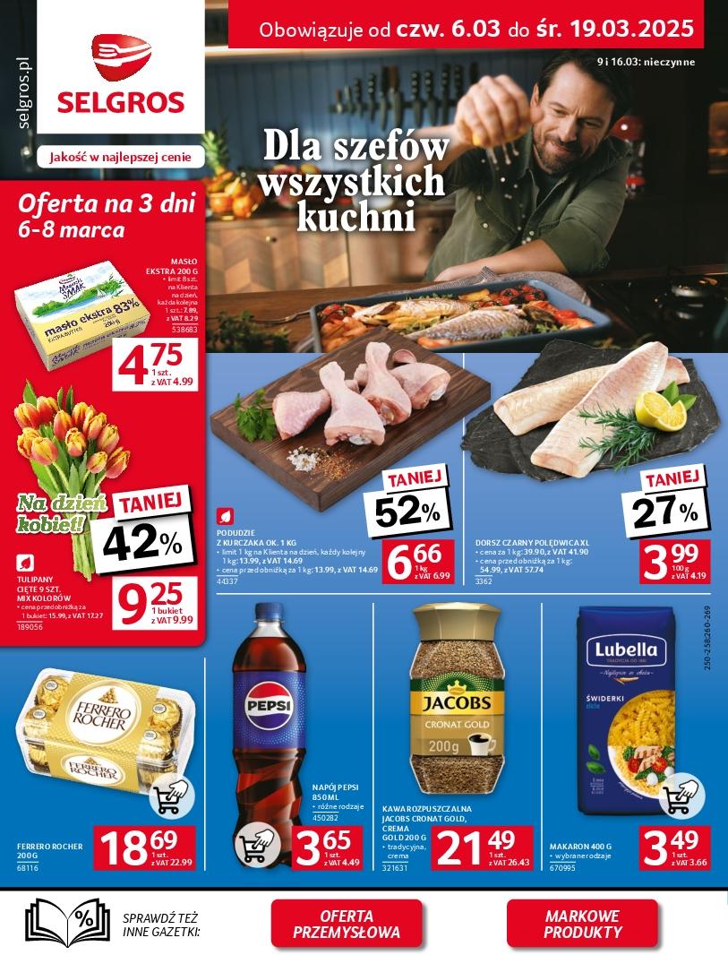 Gazetka promocyjna Selgros str. 1