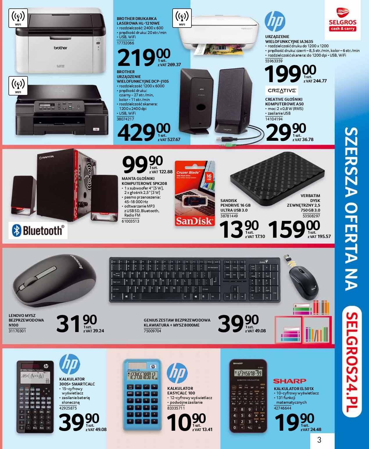 Gazetka promocyjna Selgros str. 3