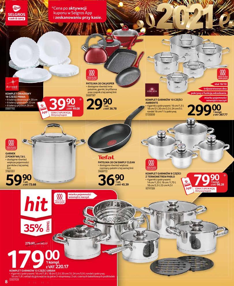 Gazetka promocyjna Selgros str. 8