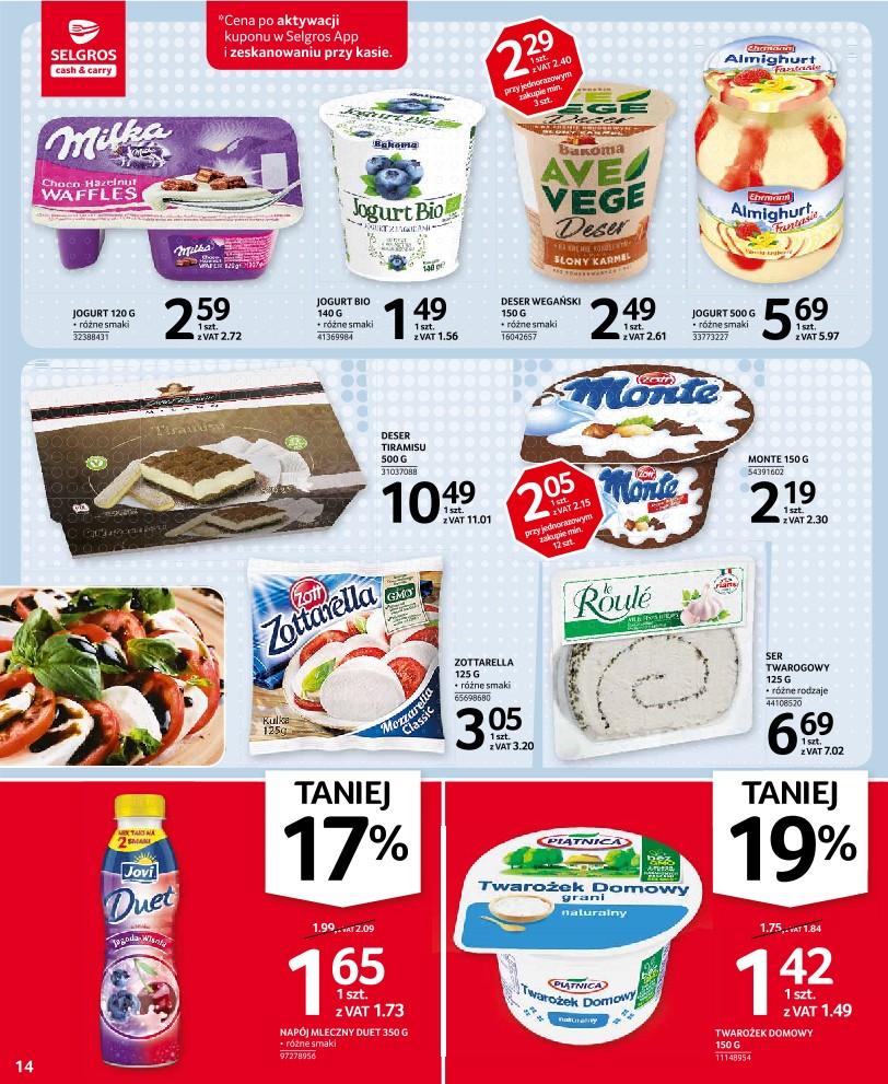 Gazetka promocyjna Selgros str. 14