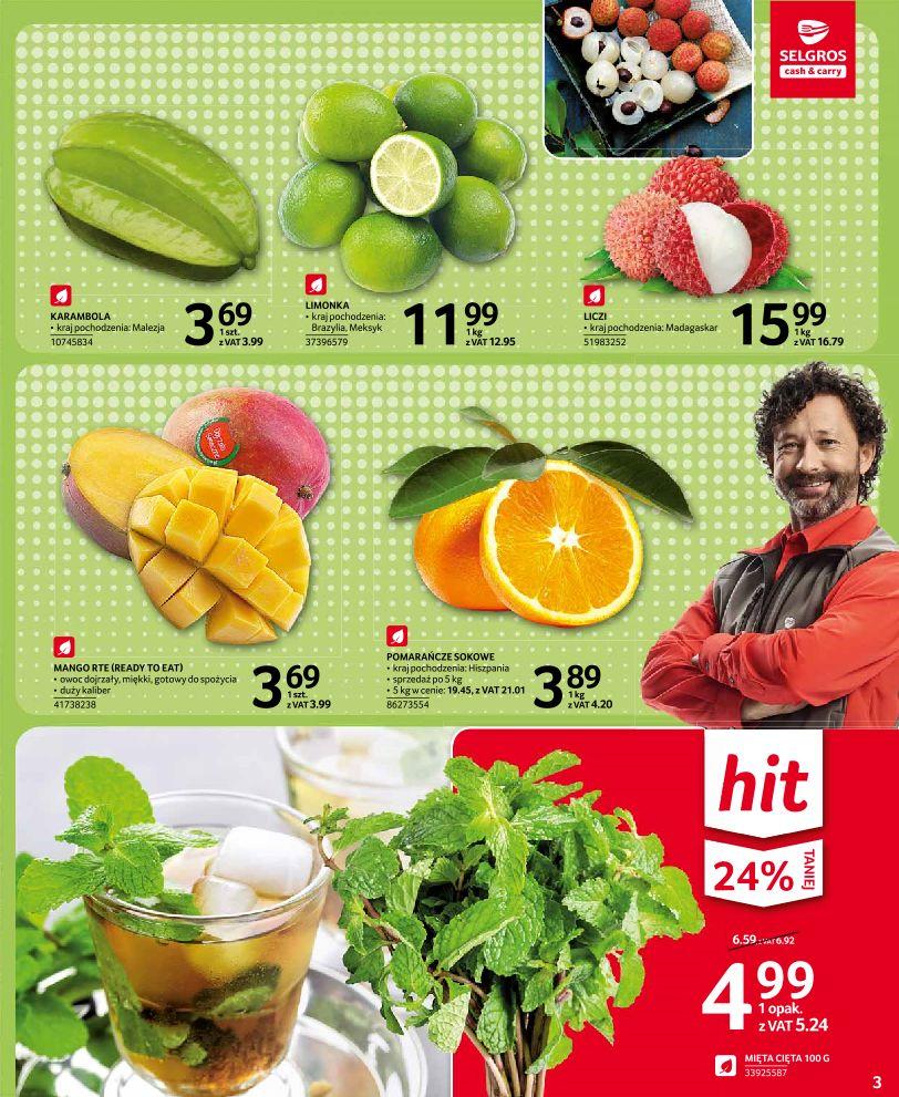 Gazetka promocyjna Selgros str. 3