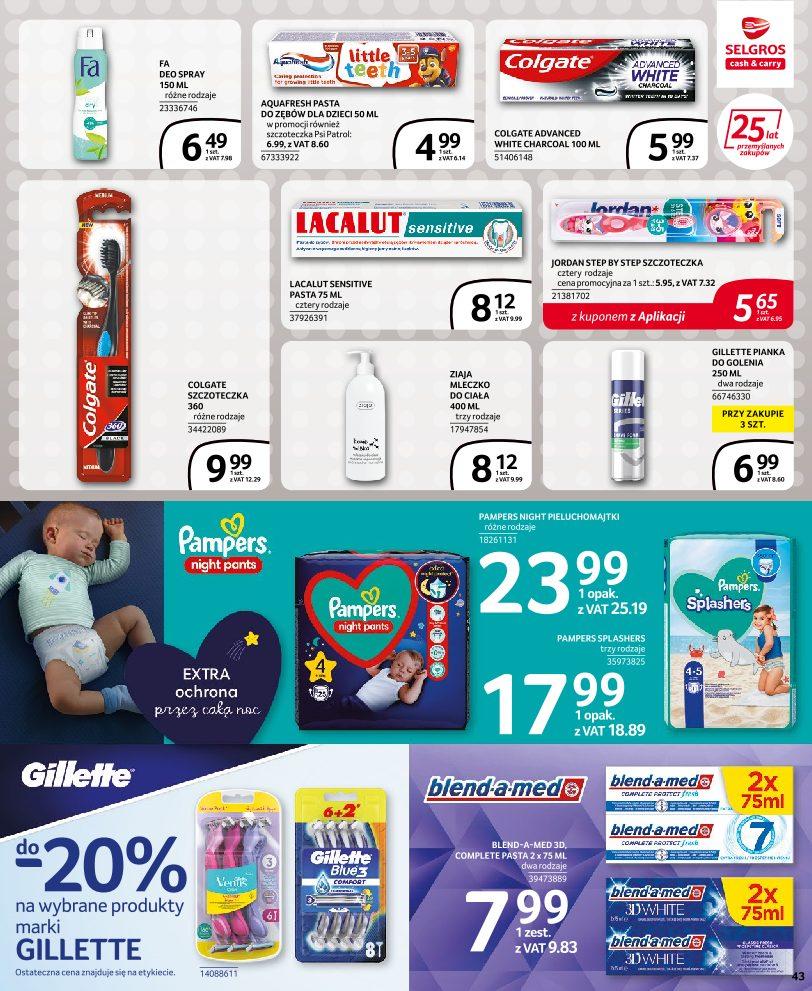 Gazetka promocyjna Selgros str. 43