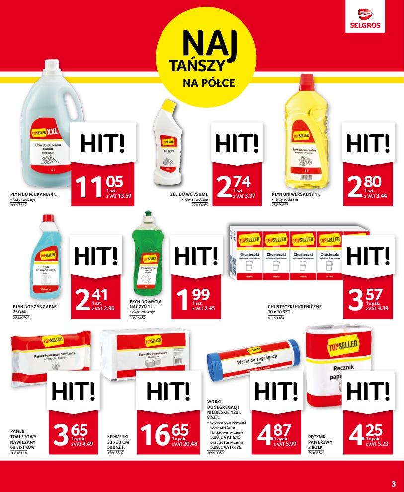 Gazetka promocyjna Selgros str. 3
