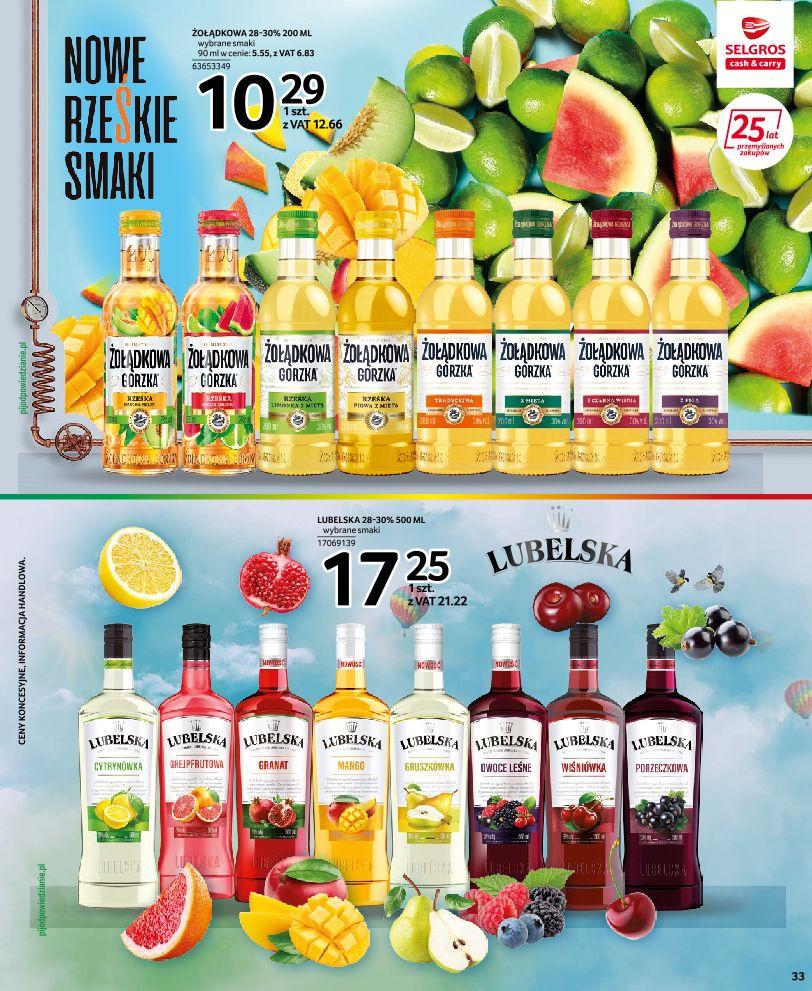 Gazetka promocyjna Selgros str. 33