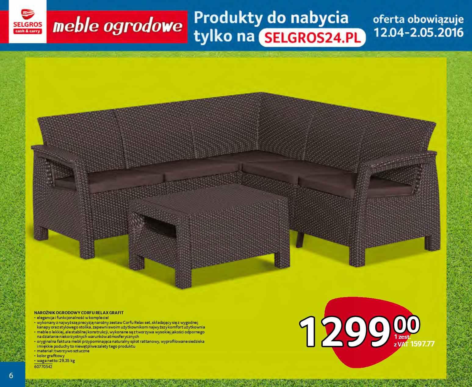 Gazetka promocyjna Selgros str. 6