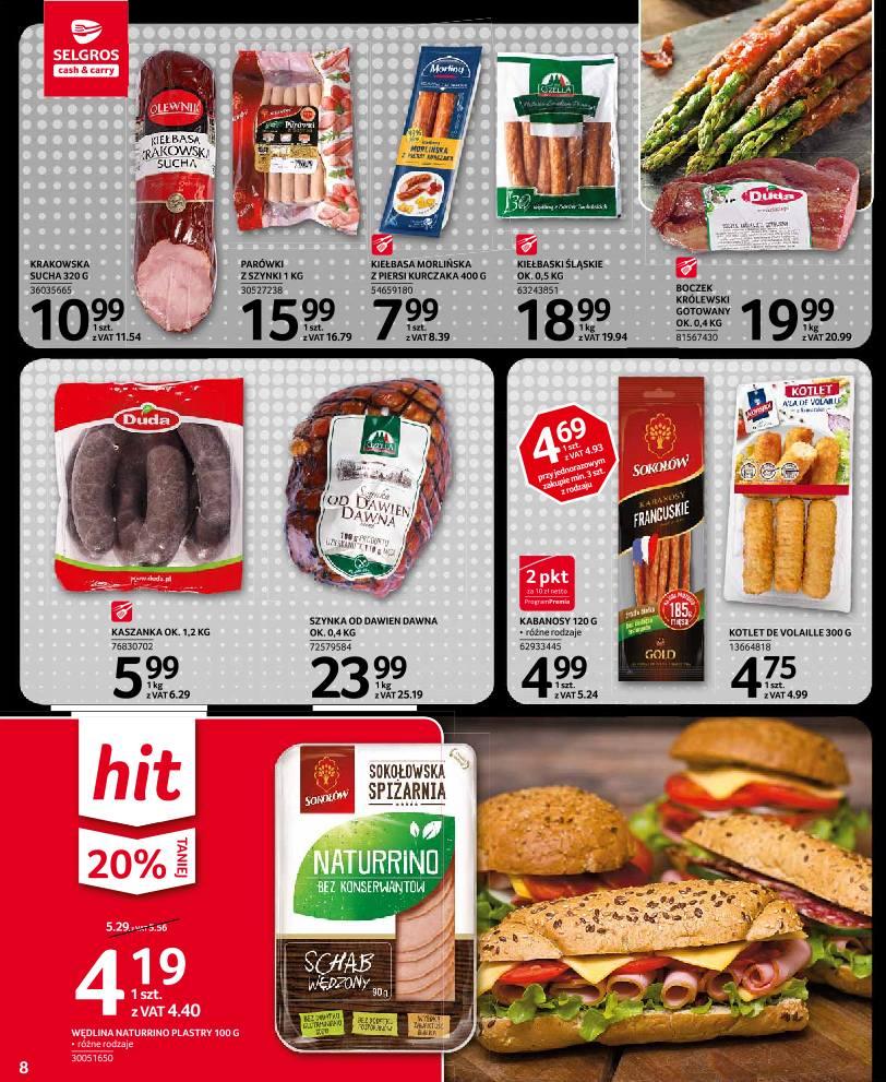 Gazetka promocyjna Selgros str. 8