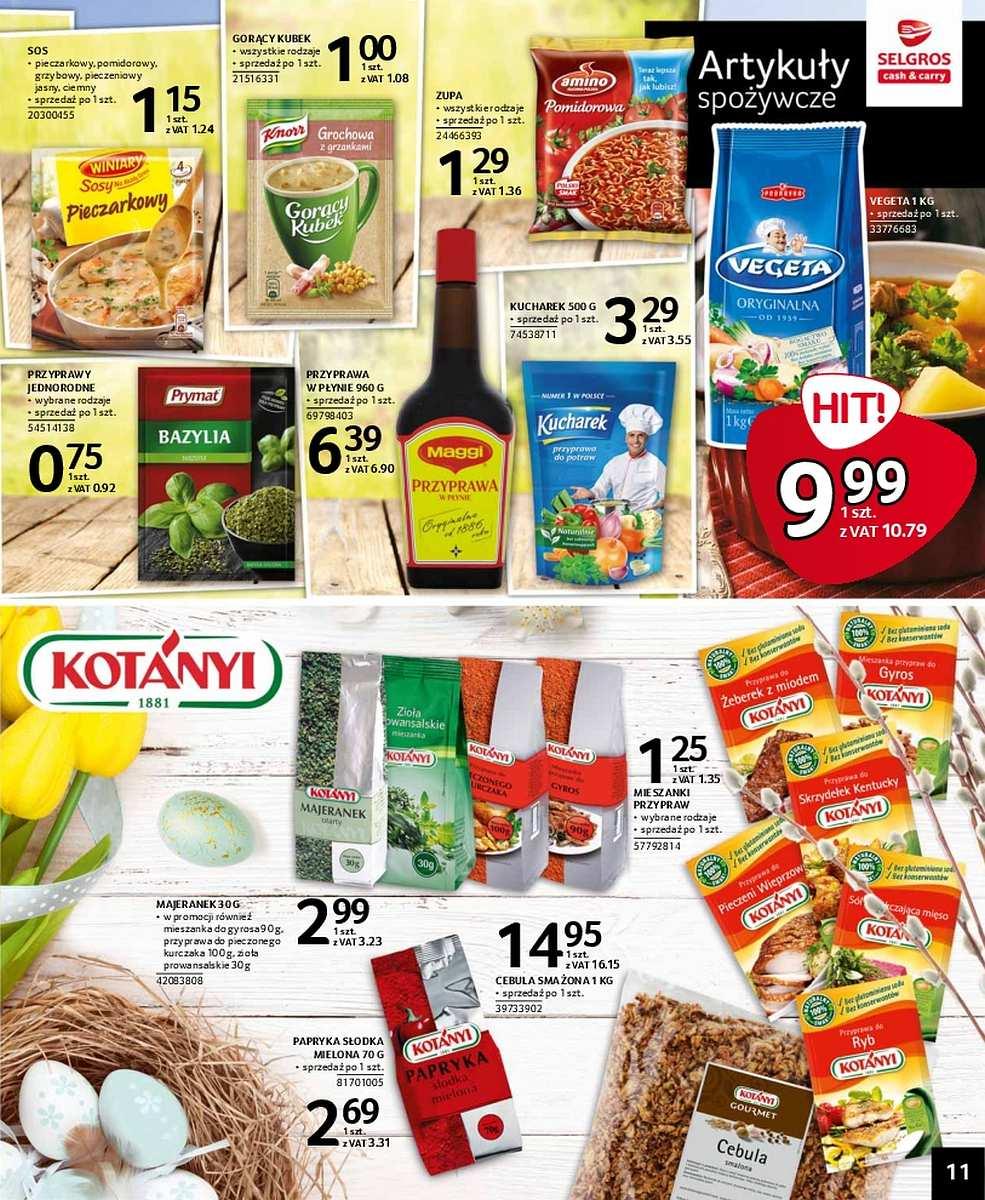 Gazetka promocyjna Selgros str. 11