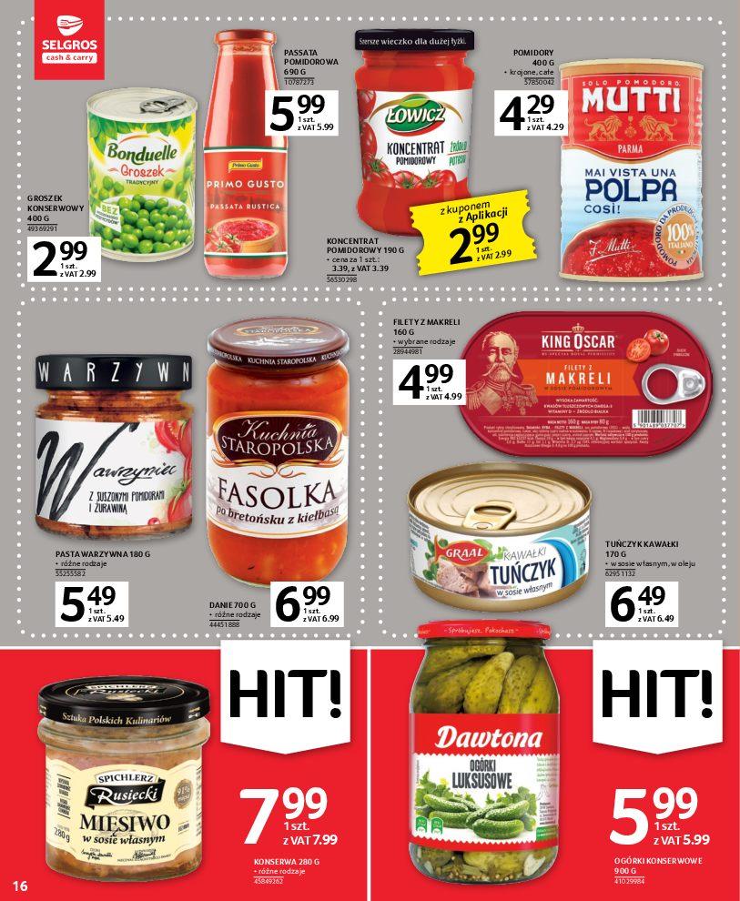 Gazetka promocyjna Selgros str. 16