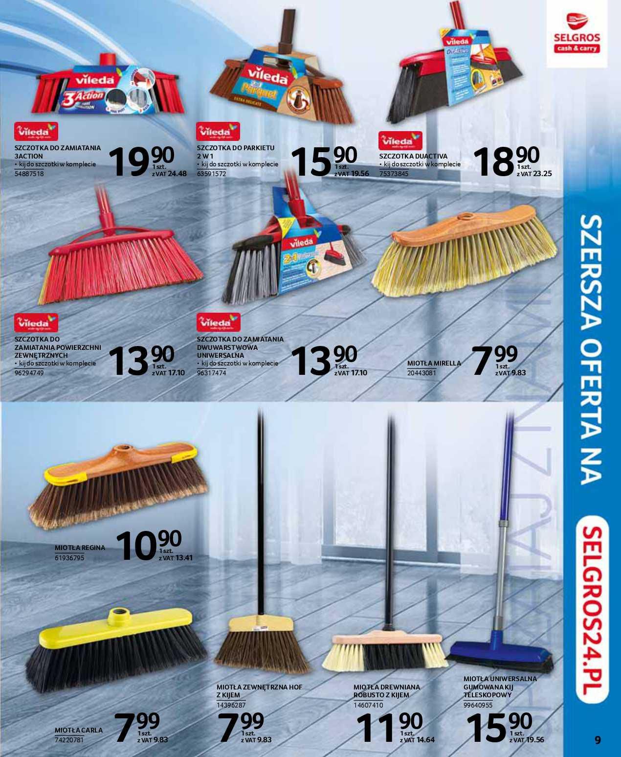 Gazetka promocyjna Selgros str. 9