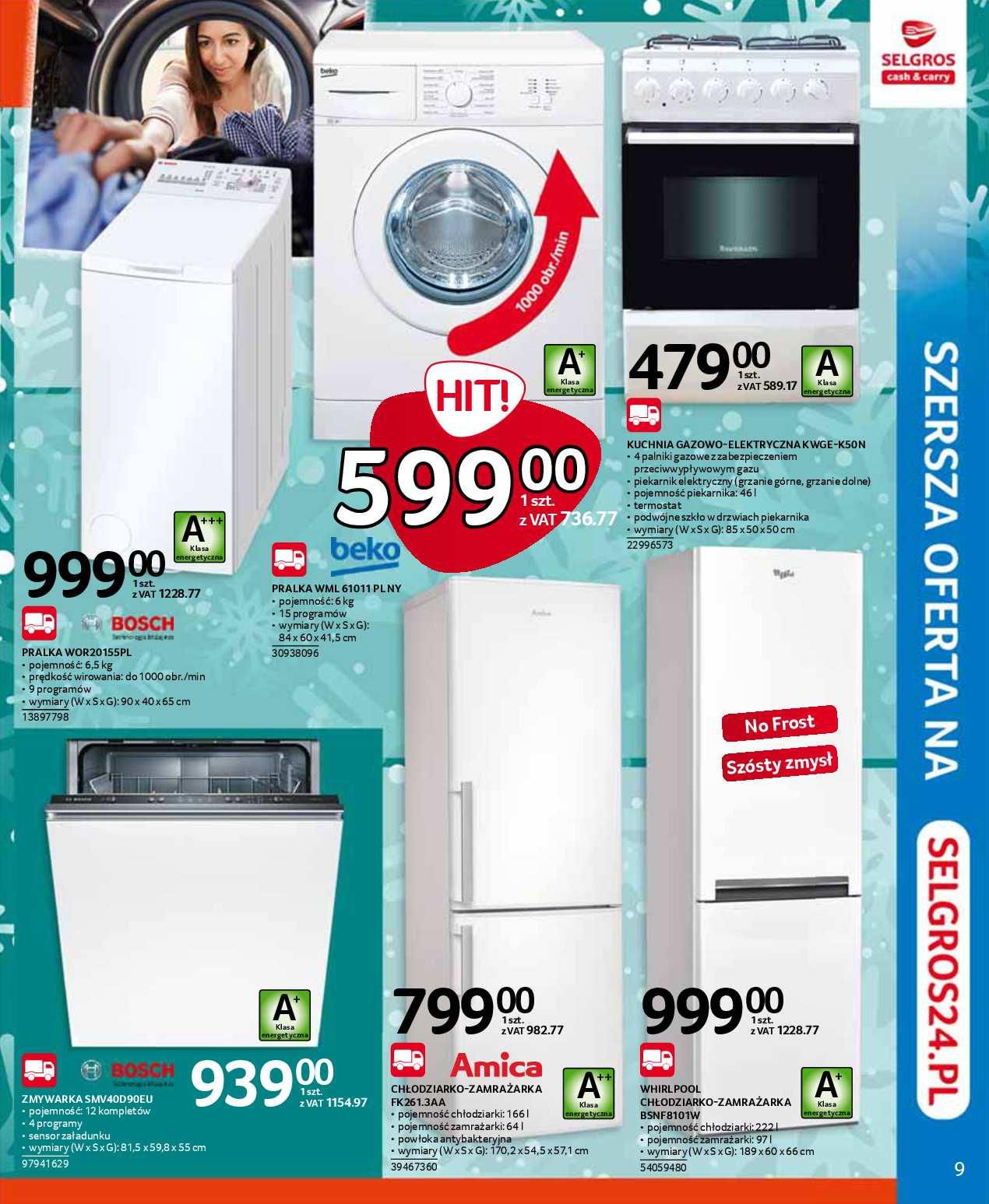 Gazetka promocyjna Selgros str. 9