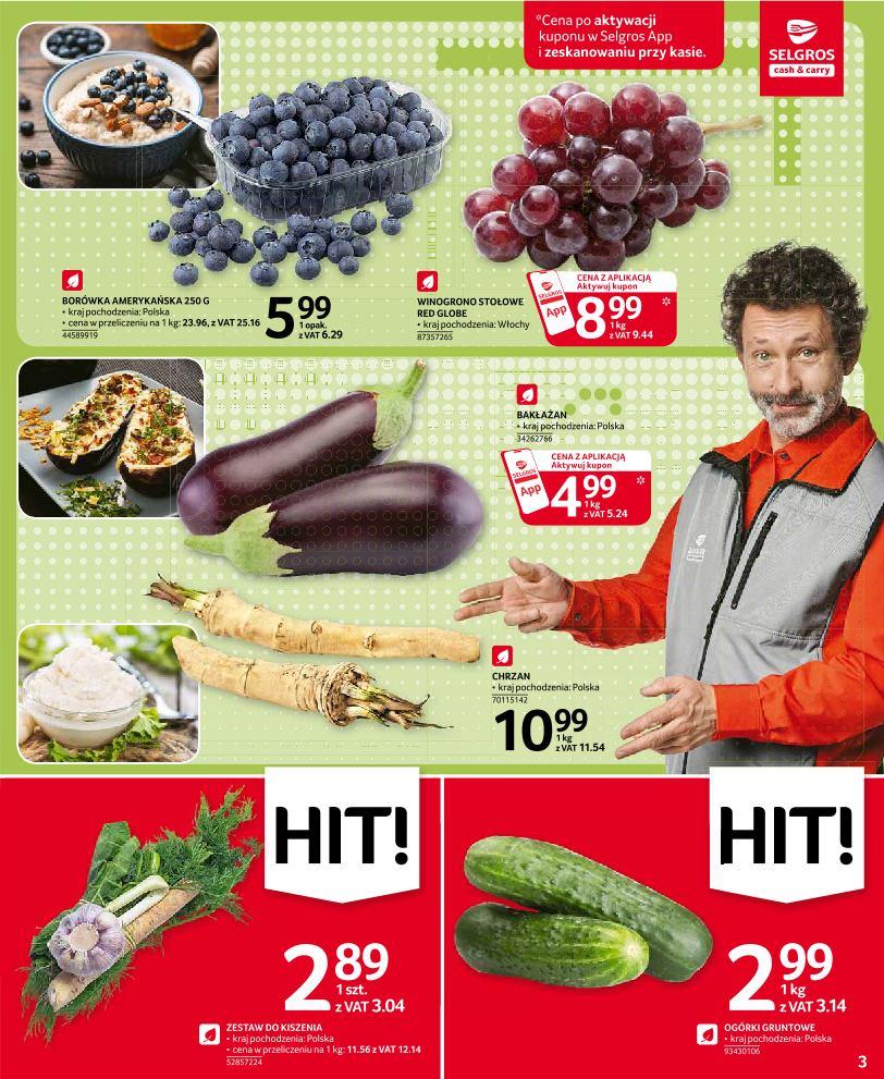 Gazetka promocyjna Selgros str. 3