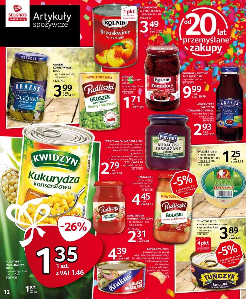 Gazetka promocyjna Selgros str. 12