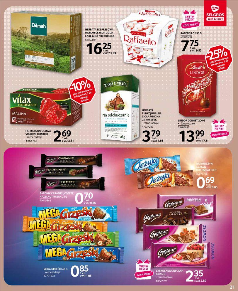 Gazetka promocyjna Selgros str. 21